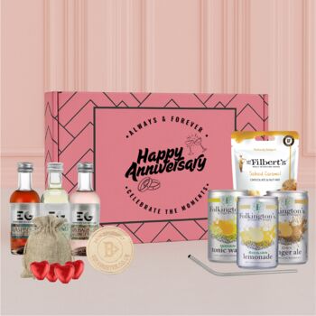 Edinburgh Miniature Gin And Mixers Gift Set, 3 of 10
