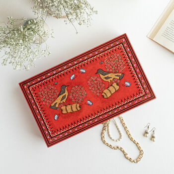 Hand Painted Wooden Jewellery Box For Women, 2 of 10