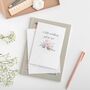 Personalised Floral Bouquet Wedding Guest Book, thumbnail 5 of 6