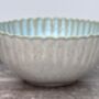 Sea Blue Shell Scallop Design Bowl, 15.5cm, thumbnail 3 of 3