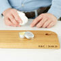 Personalised Solid Oak Chopping/Cheese Board, thumbnail 7 of 11