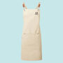 Personalised Initials Click And Clasp Apron, thumbnail 5 of 9