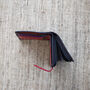 Personalised Black And Red Womans Soft Leather Purse Wallet, thumbnail 4 of 11