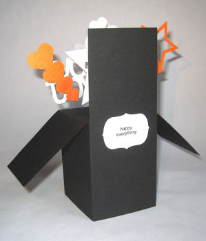 3D Personalised 'Exploding Box' Birthday Card, 9 of 10