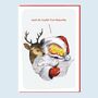 Funny Christmas Card Hold Me Closer Tiny Prancer, thumbnail 1 of 5