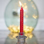 Personalised Rainbow Reindeer Advent Candle, thumbnail 5 of 5