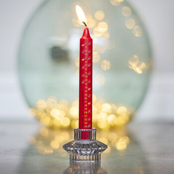 Personalised Rainbow Reindeer Advent Candle, 5 of 5