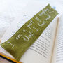 A Part Of Everything Embroidered Bookmark, thumbnail 5 of 5