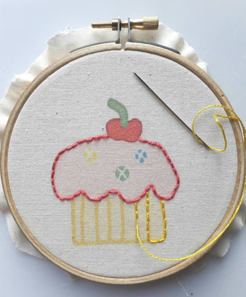 Children's Embroidery Kit By The Accidental Stitcher ...