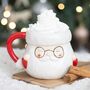Santa Claus Shaped Mug, thumbnail 1 of 2