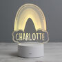 Personalised Rainbow LED Colour Changing Night Light, thumbnail 7 of 8