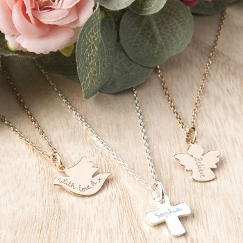 Personalised Holy Communion Chain Necklace, 2 of 7