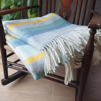 Personalised Message Pure Wool Blanket Scarf, 11 of 12