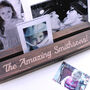 Personalised Carved Wooden Photograph Holder, thumbnail 3 of 4