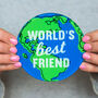 'World's Best Friend' Coaster, thumbnail 1 of 4