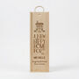 Personalised New Home Celebration Wooden Wine Box, thumbnail 3 of 3