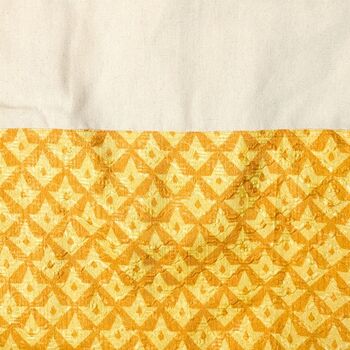Colourful Half Sari Cotton Tote Bags, Fair Trade Shopping Bag Handmade In India, 12 of 12