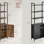 Tall Six Tier Bookshelf With Adjustable Shelves, thumbnail 9 of 9