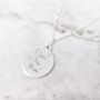 925 Sterling Silver Actual Kids Drawing Necklace, thumbnail 1 of 5