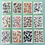 Wildlife Collective Nouns Greetings Card Pack, thumbnail 2 of 11