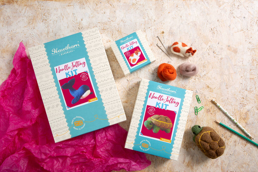 Easter Garland Needle Felting Kit By Hawthorn Handmade