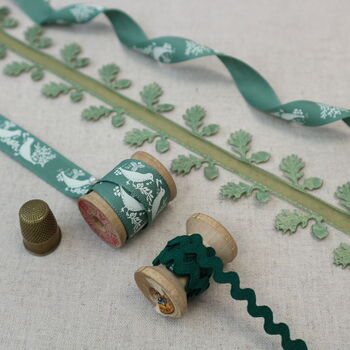 Woodland Green, Love Bird Ribbon Collection, 2 of 8