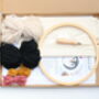 Penguin Punch Needle Diy Beginner Embroidery Kit, thumbnail 4 of 7
