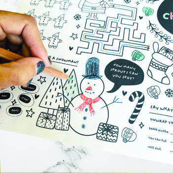 Six Christmas Activity Placemats, Not Just For Kids, 8 of 10
