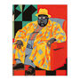Big Poppa Notorious B.I.G Rapper Wall Art Print, thumbnail 6 of 6