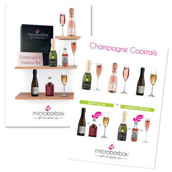 Champagne And Prosecco Gift Set, 2 of 5