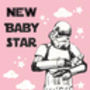 Original Stormtrooper New Baby Girl Card, thumbnail 3 of 3