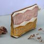 Handwoven Wash Bag Makeup Bag Zip Pouch, thumbnail 6 of 12