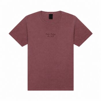 Embroidered Grandad Est T Shirt, 2 of 9