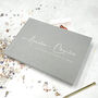 Personalised Wedding Guest Book Signature Style, thumbnail 1 of 11