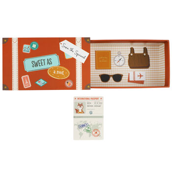 Wild Wanderers 'Susie The Squirrel' Matchbox Toy | Gift Boxed | Baby Shower, 5 of 6