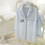 Personalised Women's Blue Cotton Pyjama's, thumbnail 3 of 6