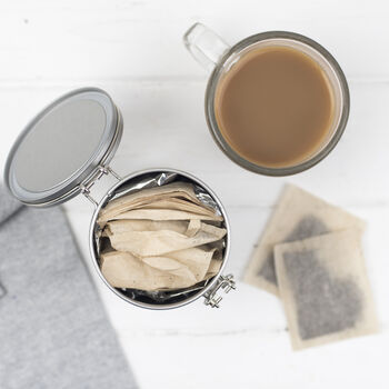 Personalised Name Tea Gift In Tin, 6 of 6