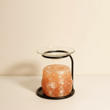 Himalayan Salt Crystal Oil Burner And Wax Melter, 7 of 8