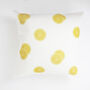 Luxurious Linen Cushion With Lemon Slices, thumbnail 2 of 3