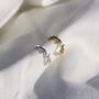 Gold Or Silver Vine Ear Cuff With Dainty Stones, thumbnail 1 of 5