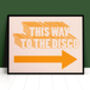 'This Way To The Disco' Print, thumbnail 1 of 7