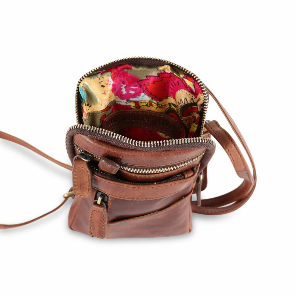 BOL Women's Leather Crossbody Phone Bag