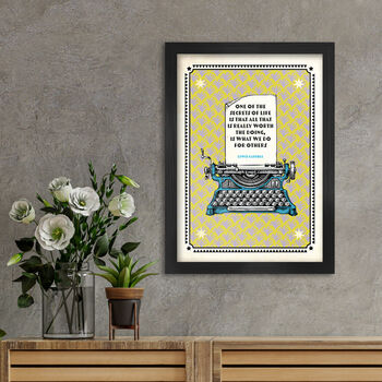 Lewis Carroll Literary Quote Print, 3 of 4