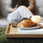 Reeded Wooden Decorative Tray, thumbnail 5 of 8