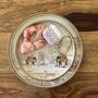 Round Wood Decorative Tray Bedside Trinket Dish, thumbnail 6 of 12