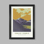 Great Gable The Western Fells Lakes Poster, thumbnail 1 of 4