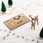 3D Personalised Wooden Reindeer Place Settings, thumbnail 7 of 8