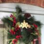 Personalised Christmas Wreath Middle Hanger, thumbnail 2 of 3