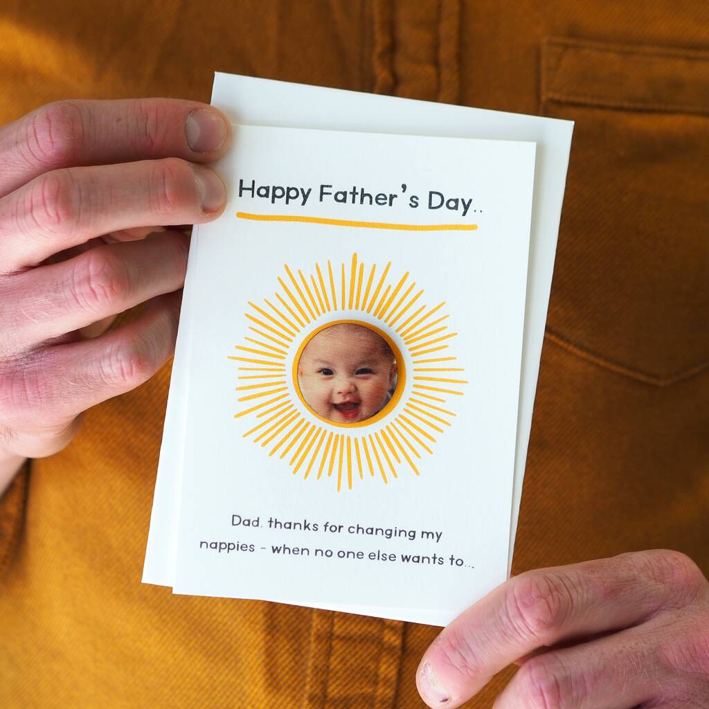 Personalised New Baby Father's Day Card, 1 of 6