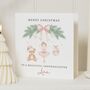 Personalised Granddaughter Ballerina Christmas Card, thumbnail 1 of 7